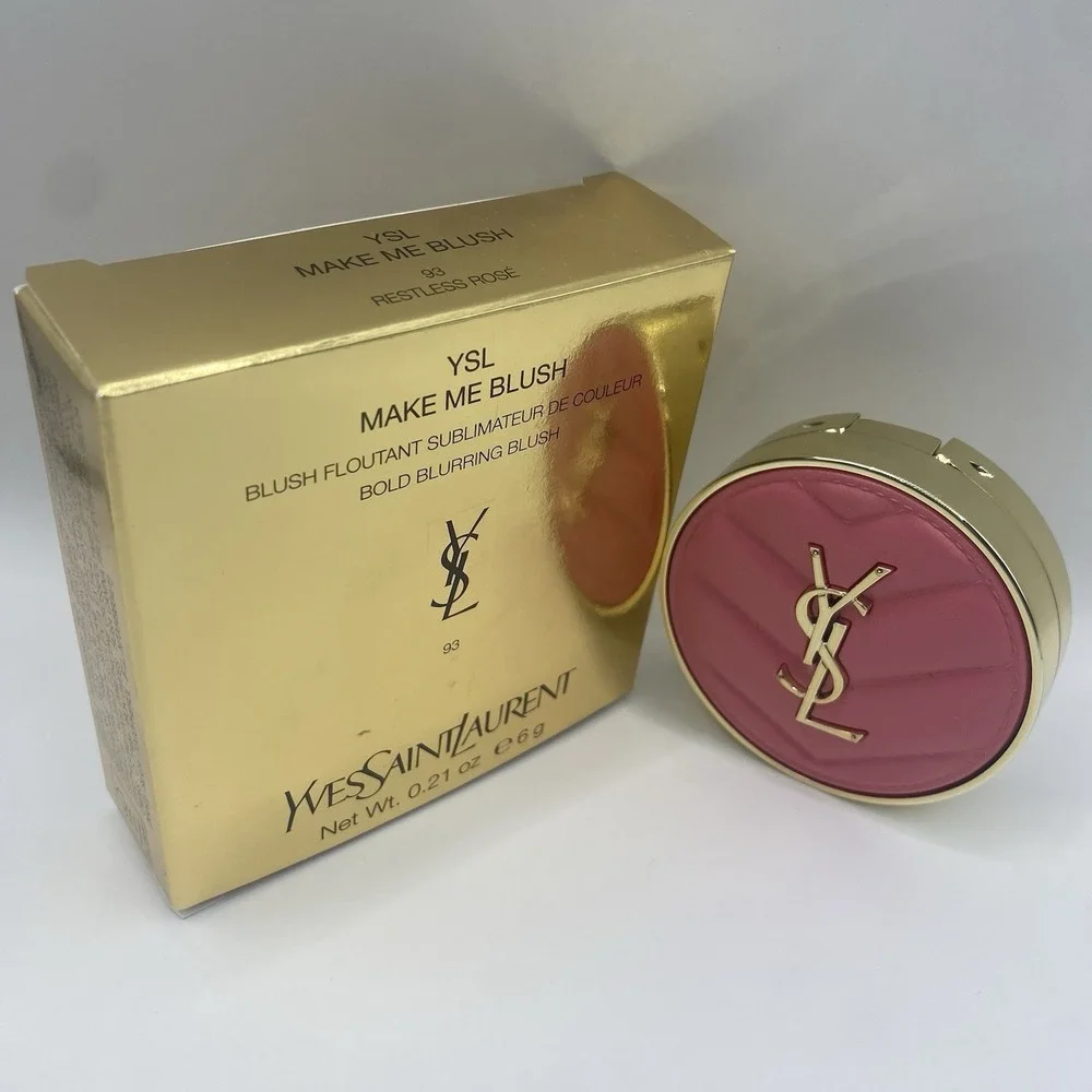 Yves Saint Laurent YSL Make Me Blush 24H Buildable Powder Blush 93 Restless Rose